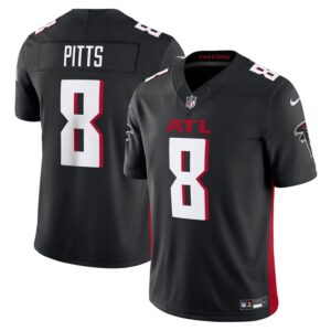 Kyle Pitts Atlanta Falcons Nike Vapor F.U.S.E. Limited Jersey - Black- 49Native