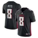 Kyle Pitts Atlanta Falcons Nike Vapor Limited Jersey - Black- 49Native