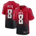Kyle Pitts Atlanta Falcons Nike Alternate Game Jersey - Red- 49Native