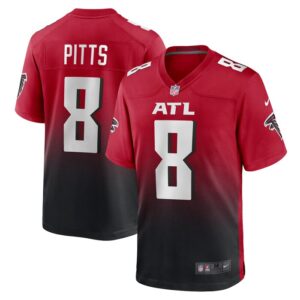 Kyle Pitts Atlanta Falcons Nike Alternate Game Jersey - Red- 49Native