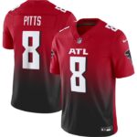 Kyle Pitts Atlanta Falcons Nike Vapor F.U.S.E. Limited Jersey - Red- 49Native