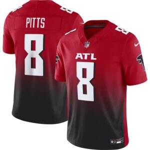 Kyle Pitts Atlanta Falcons Nike Vapor F.U.S.E. Limited Jersey - Red- 49Native