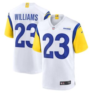 Kyren Williams Los Angeles Rams Nike  Game Jersey -  White- 49Native