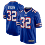 Kyron Brown Buffalo Bills Nike  Game Jersey - Royal- 49Native