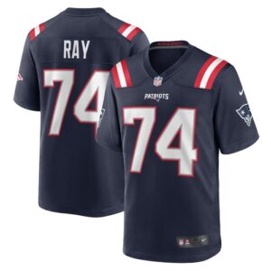 LaBryan Ray New England Patriots Nike Game Player Jersey - Navy- 49Native