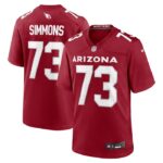 Lachavious Simmons Arizona Cardinals Nike Team Game Jersey -  Cardinal- 49Native