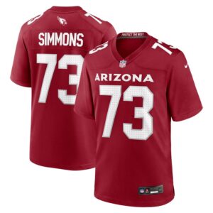 Lachavious Simmons Arizona Cardinals Nike Team Game Jersey -  Cardinal- 49Native