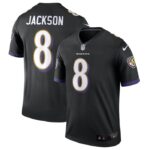 Lamar Jackson Baltimore Ravens Nike Legend Jersey - Black- 49Native