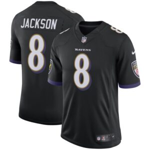 Lamar Jackson Baltimore Ravens Nike Speed Machine Limited Jersey - Black- 49Native