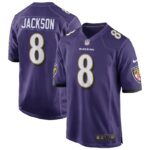 Lamar Jackson Baltimore Ravens Nike Game Jersey - Purple- 49Native