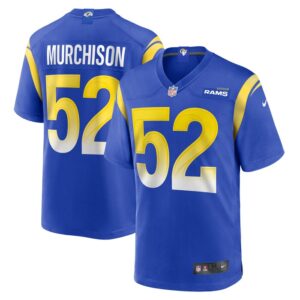 Larrell Murchison Los Angeles Rams Nike Team Game Jersey -  Royal- 49Native
