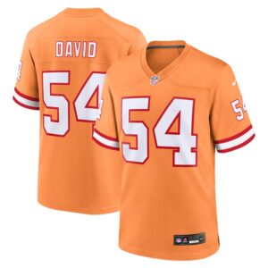 Lavonte David Tampa Bay Buccaneers Nike Throwback Game Jersey - Orange- 49Native