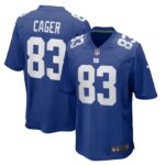 Lawrence Cager New York Giants Nike Home Game Player Jersey - Royal- 49Native