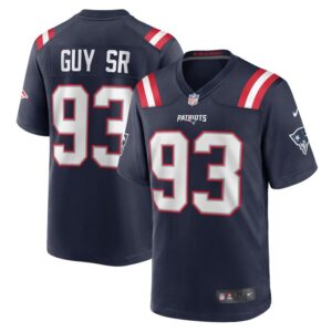 Lawrence Guy New England Patriots Nike Team Game Jersey -  Navy- 49Native