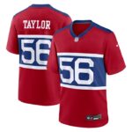 Lawrence Taylor New York Giants Nike Alternate Retired Player Game Jersey - Century Red- 49Native
