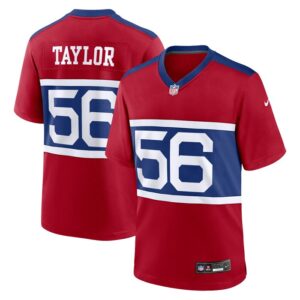 Lawrence Taylor New York Giants Nike Alternate Retired Player Game Jersey - Century Red- 49Native