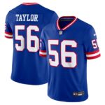 Lawrence Taylor New York Giants Nike Alternate Vapor Untouchable Limited Jersey - Royal- 49Native