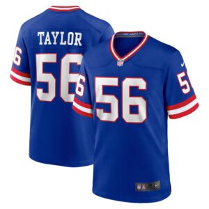 Lawrence Taylor New York Giants Nike Classic Retired Player Game Jersey - Royal- 49Native