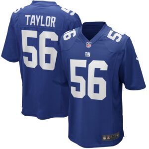 Lawrence Taylor New York Giants Nike Game Retired Player Jersey - Royal- 49Native