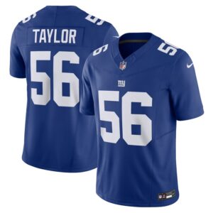 Lawrence Taylor New York Giants Nike Vapor F.U.S.E. Limited Jersey - Royal- 49Native