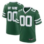 New York Jets Nike Custom Game Jersey - Legacy Green- 49Native