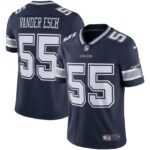 Leighton Vander Esch Dallas Cowboys Nike Vapor Limited Jersey - Navy- 49Native