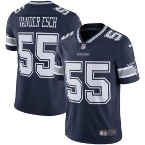 Leighton Vander Esch Dallas Cowboys Nike Vapor Limited Jersey - Navy- 49Native