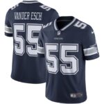 Leighton Vander Esch Dallas Cowboys Nike Vapor Limited Player Jersey - Navy- 49Native