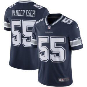Leighton Vander Esch Dallas Cowboys Nike Vapor Limited Player Jersey - Navy- 49Native