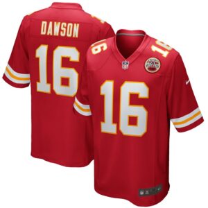 Len Dawson Kansas City Chiefs Nike Game Retired Player Jersey - Red- 49Native
