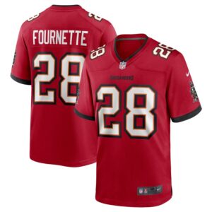 Leonard Fournette Tampa Bay Buccaneers Nike Game Jersey - Red- 49Native