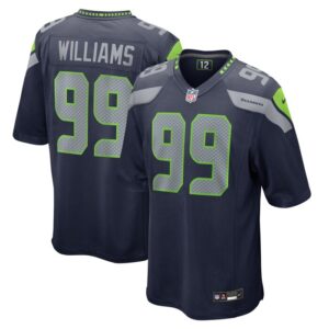 Leonard Williams Seattle Seahawks Nike  Game Jersey - College Navy- 49Native