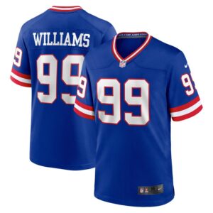 Leonard Williams New York Giants Nike Classic Player Game Jersey - Royal- 49Native