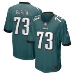 Le'Raven Clark Philadelphia Eagles Nike  Game Jersey - Midnight Green- 49Native