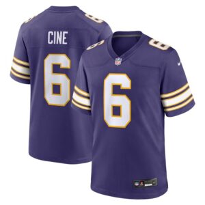 Lewis Cine Minnesota Vikings Nike Classic Player Game Jersey - Purple- 49Native
