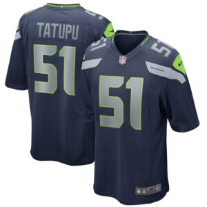 Lofa Tatupu Seattle Seahawks Nike Game Retired Player Jersey - College Navy- 49Native