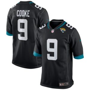 Logan Cooke Jacksonville Jaguars Nike Game Jersey - Black- 49Native