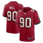 Logan Hall Tampa Bay Buccaneers Nike Game Player Jersey - Red- 49Native