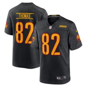 Logan Thomas Washington Commanders Nike Alternate Game Player Jersey - Black- 49Native