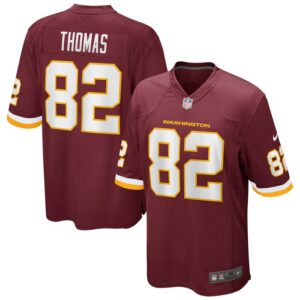 Logan Thomas Washington Football Team Nike Game Player Jersey - Burgundy- 49Native
