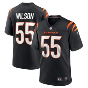 Logan Wilson Cincinnati Bengals Nike Game Jersey - Black- 49Native