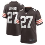 Lorenzo Burns Cleveland Browns Nike Team Game Jersey -  Brown- 49Native