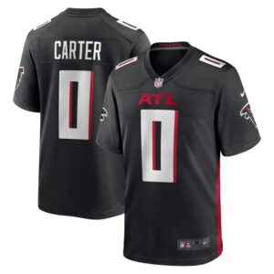 Lorenzo Carter Atlanta Falcons Nike Game Player Jersey - Black- 49Native