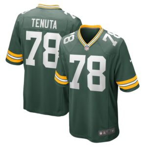 Luke Tenuta Green Bay Packers Nike Home Game Player Jersey - Green- 49Native