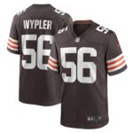 Luke Wypler Cleveland Browns Nike Team Game Jersey -  Brown- 49Native