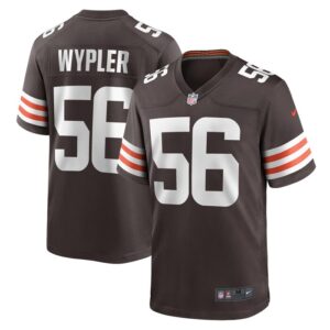 Luke Wypler Cleveland Browns Nike Team Game Jersey -  Brown- 49Native