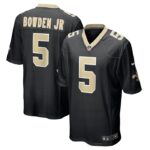 Lynn Bowden Jr. New Orleans Saints Nike Team Game Jersey -  Black- 49Native