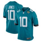 Mac Jones Jacksonville Jaguars Nike Team Game Jersey -  Teal- 49Native