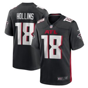 Mack Hollins Atlanta Falcons Nike Game Player Jersey - Black- 49Native