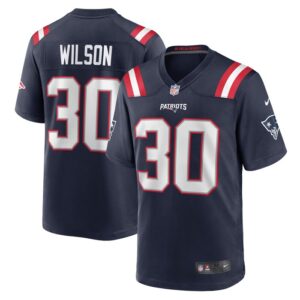 Mack Wilson New England Patriots Nike Game Jersey - Navy- 49Native